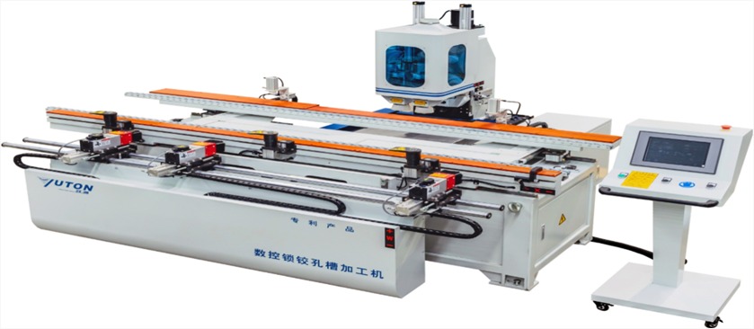 CNC Lock Hole and Hinges Slot Machine - MDK4120D